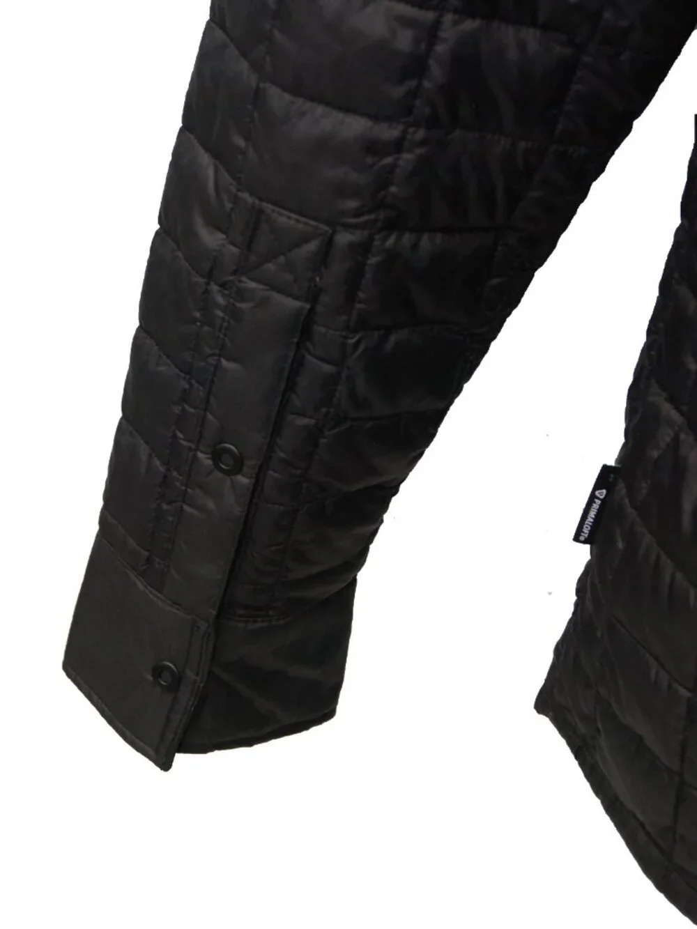 The North Face Mens Thermoball Eco Puffer Quilted Snap Down Shirt Jacket, Grey,M